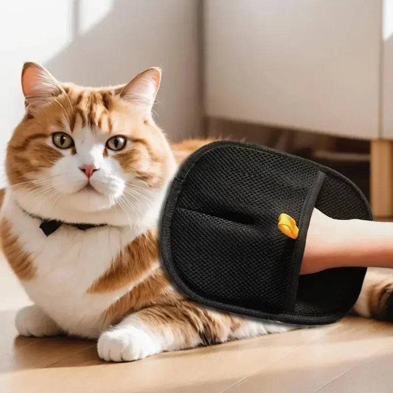 Pet Hair Removal Gloves Depilation Brushing Tools For Dog Cat Cleaning Soft Grooming Brush Efficient Hair Remover From Clothes