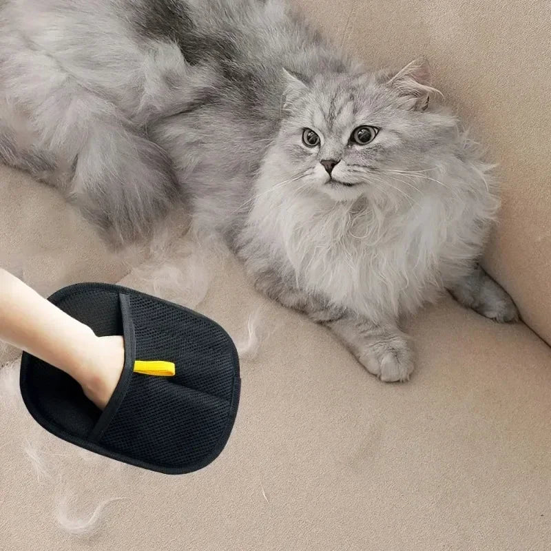 Pet Hair Removal Gloves Depilation Brushing Tools For Dog Cat Cleaning Soft Grooming Brush Efficient Hair Remover From Clothes