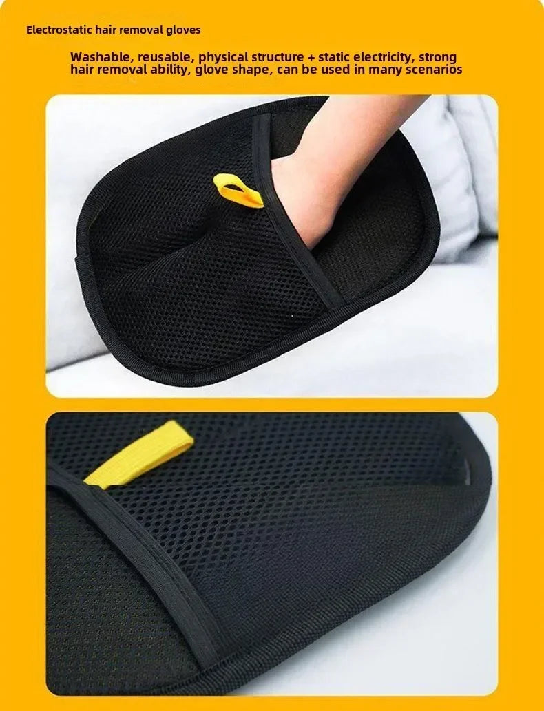 Pet Hair Removal Gloves Depilation Brushing Tools For Dog Cat Cleaning Soft Grooming Brush Efficient Hair Remover From Clothes