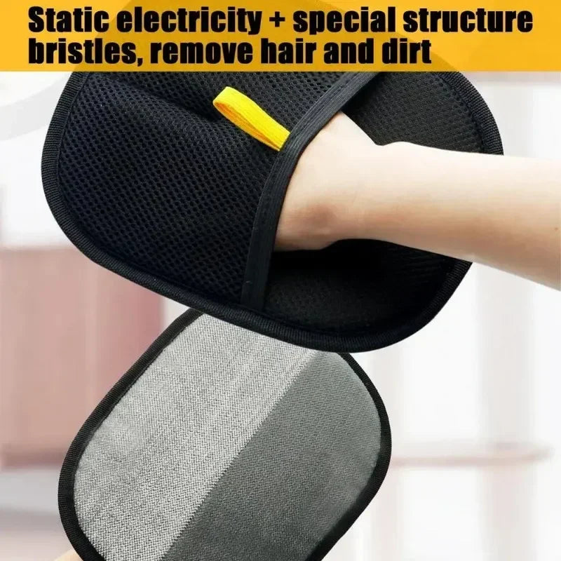 Pet Hair Removal Gloves Depilation Brushing Tools For Dog Cat Cleaning Soft Grooming Brush Efficient Hair Remover From Clothes