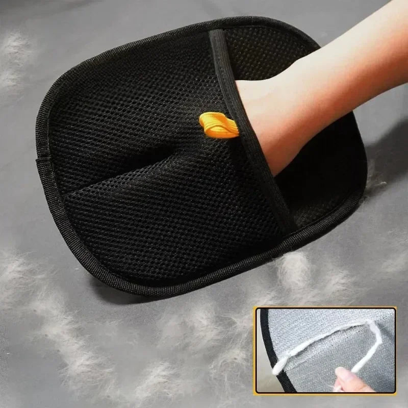 Pet Hair Removal Gloves Depilation Brushing Tools For Dog Cat Cleaning Soft Grooming Brush Efficient Hair Remover From Clothes